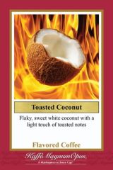 Toasted Coconut Flavored Coffee